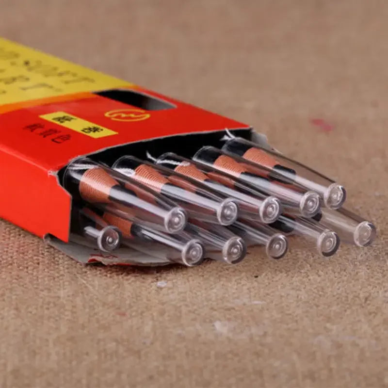 12pc Eyebrow Pencil Colored Soft Cosmetic Art Permanent Makeup Waterproof Tattoo.