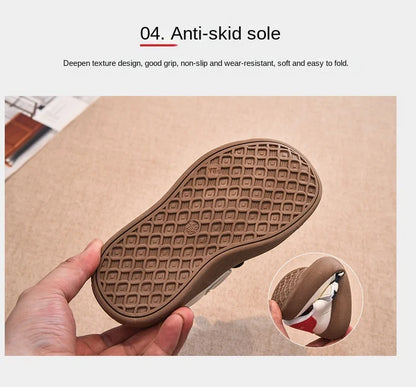 Disney Children's Casual Shoes Cute Minnie Girls Sneakers Fashion Mickey Boys Sport Shoes Anti-slip Soft Sole Kids Board Shoes.