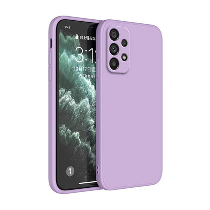 Original Silicone Phone Case for Samsung A32 A42 A52 A52S A72 A13 A23 A33 A53 A73 A14 A24 A34 A54 5G Camera Protective Cover.
