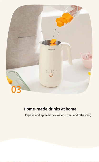 Joyoung Soy Milk Maker 2-3 People Household 350ml 220V Automatic Multi-Function Soybean Milk Machine Filter-Free Liquidificador.