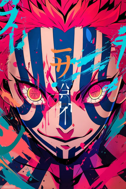 Tanjiro Kamado Nezuko Kamado Inosuke Shinobu Kocho Demon Slayer Poster Canvas Painting Wall Pictures Home Room Decor Anime Gifts.