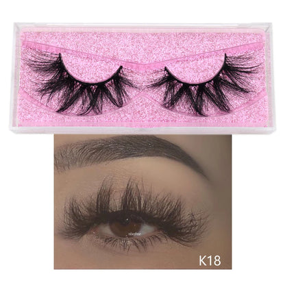Visofree Eyelashes 3D Mink Lashes High Volume Handmade Mink False Eyelashes Thick Full Strip Lashes Cruelty Free cilios posticos
