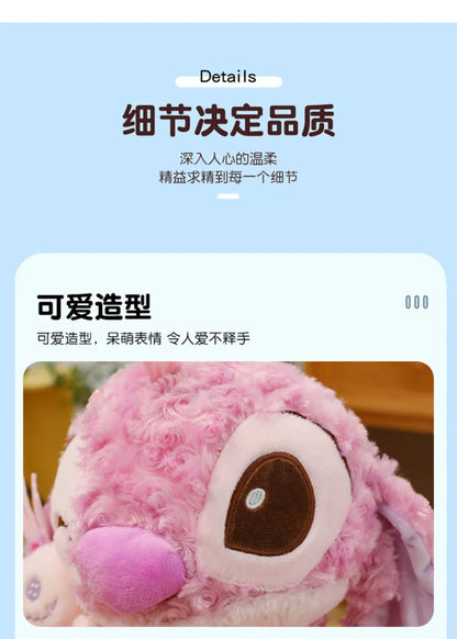 70cm Big Size Disney Lilo & Stitchanime Plush Stuffed Doll Room Decoration Peluche Pillow Angel Plushies Ornaments Gifts.