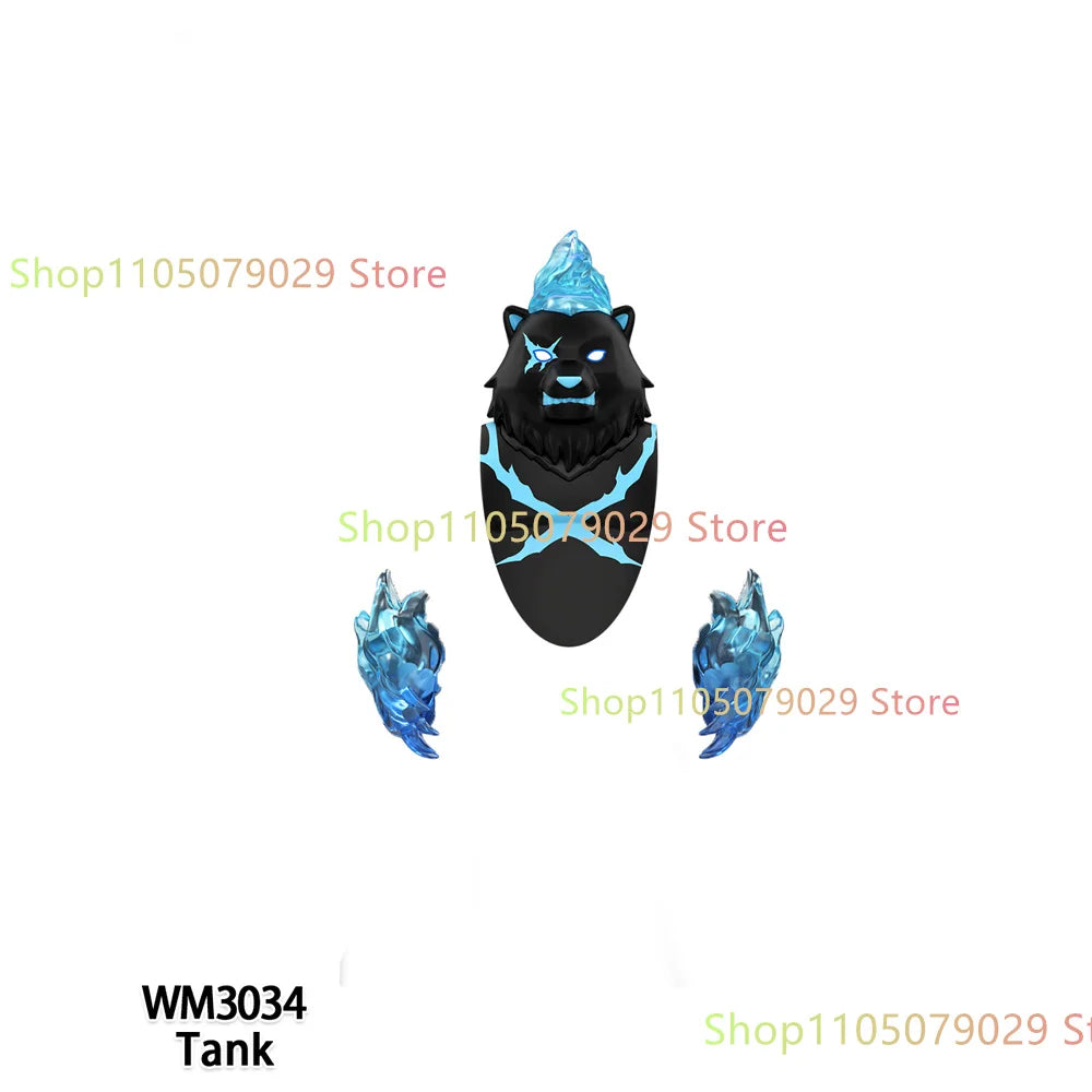 WM6220 WM6221 Anime Cartoon TV Toy Sung Jin Woo Solo Leveling Man S Hunter Level Up Building Blocks for Kids Collect Toys Gift.