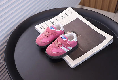 New Girl Child Sport Shoe Classic Spring Autumn Toddlers Boys Walking Shoes Versatile Fashion Kids Causal Sneakers Korean Style.