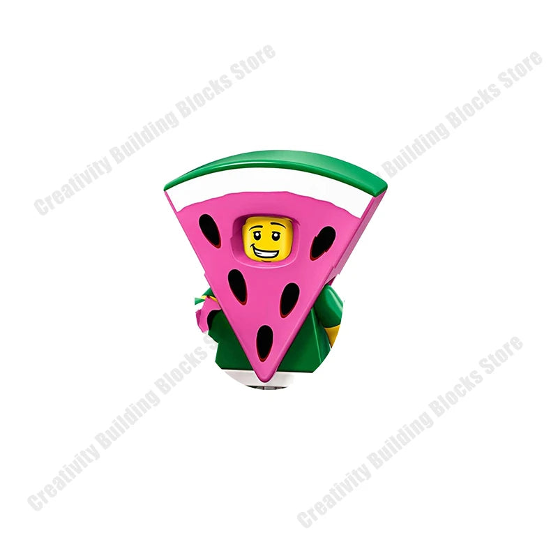 New Hot Series Gray Shark Boy Girls 3D Model DIY Building Bload Toys Classic Movie Children's Toys Gifts