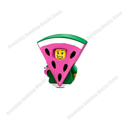 New Hot Series Gray Shark Boy Girls 3D Model DIY Building Bload Toys Classic Movie Children's Toys Gifts