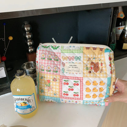 Large Capacity Women's Cosmetic Bags Cases Casual Ladies Small Storage Bag with Zipper Female Travel Clutch Bag Small Handbags