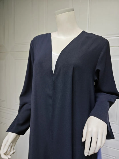 Ramadan Open Chiffon Kimono Abaya Kaftans Turkey Islam Muslim Dress Prayer Clothes Women Djellaba Kebaya Robe Femme Musulmane.