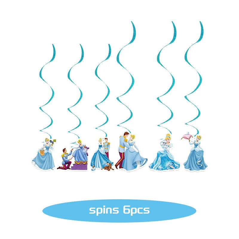 Disney Cinderella Geburtstag Dekoration Party Liefert Hintergrund Geschirr Set Luftballons Dekoration Party Gefälligkeiten Für Kinder Geburtstag