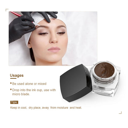 Maser Microblading Pigment Professional Eyebrow Micro Tattoo Ink Eyeliner Lips Makeup Tattoo Pigment Microblading Ink.