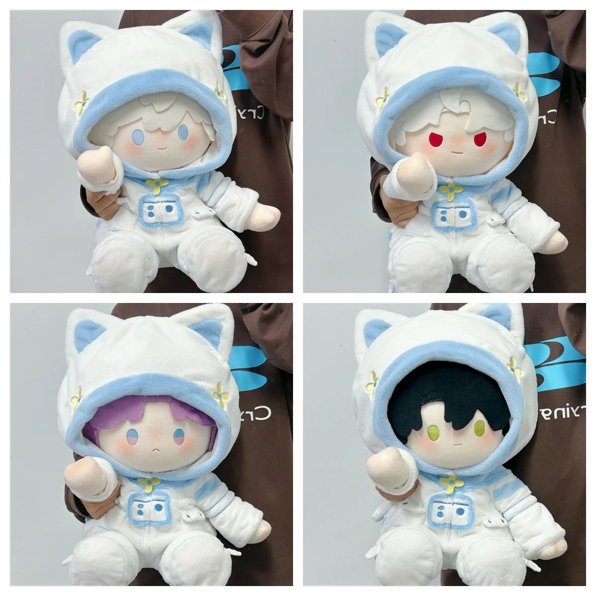 40cm Stuffed Video Game Love and Deepspace Sylus Xavier Rafayel Zayne Plush Cotton Doll With Clothes Pillow Toys Player Gifts
