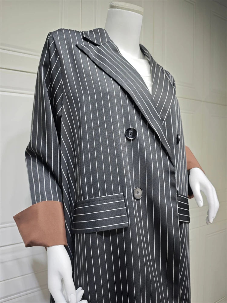 Shiny Batwing Satin Kimono Abaya Dubai Luxury Kebaya Muslim Abayas For Women Kaftan Islam Clothes Robe Femme Musulmane.