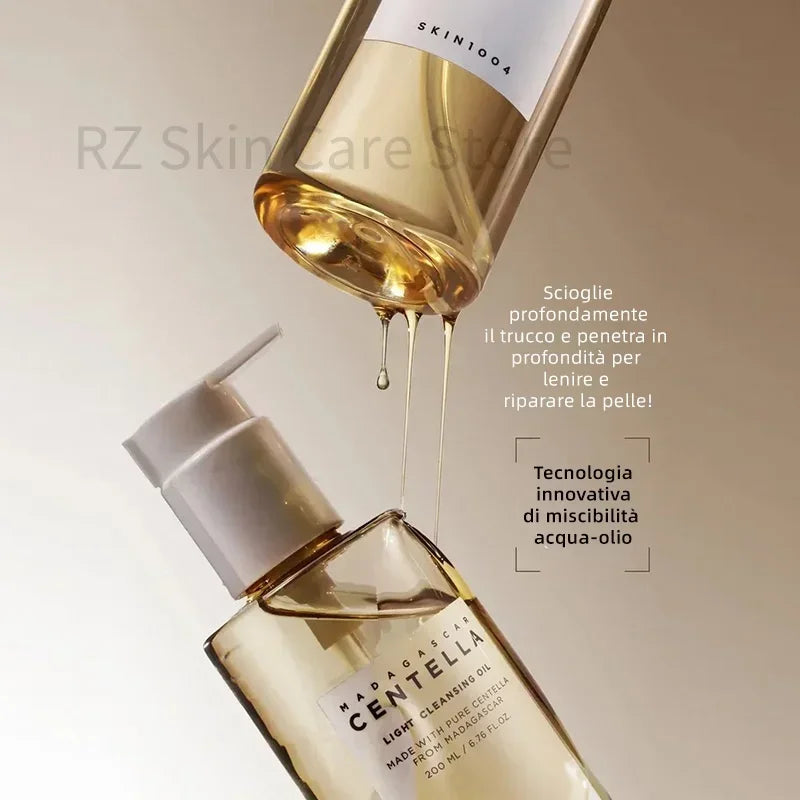 SKIN1004 Madagascar Centella Skincare Whitening 3Pcs/Set Brightening Serum Cleansing Gel Foam Toner Korean Skin Care Products.