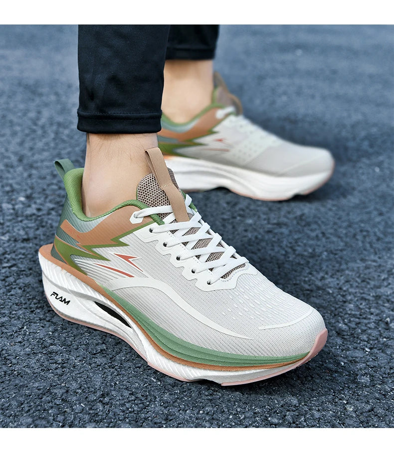 Sports Running Shoes Men Sneakers Marathon Breathable Comfortable Brand Trend Women Athletic Trainer Outdoor Sneakers AirCushion