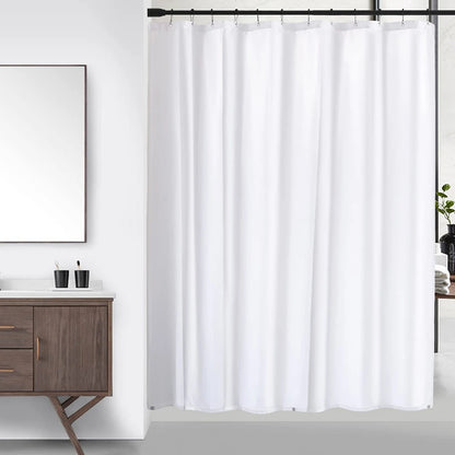 Klarer Duschvorhang, PEVA, transparent, für Badezimmer, wasserdicht, 180 x 200 cm, Badvorhänge, Badezimmer, schimmelfeste Vorhänge mit Haken