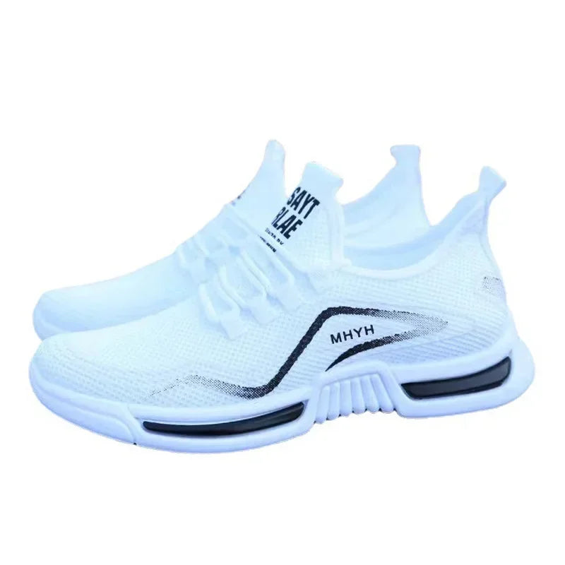 Men Shoes Slip on Fashion Sneakers Male Sport Running Shoes Breathable Gym Training Walking Tennis Shoes Non Slip Workout Flats.