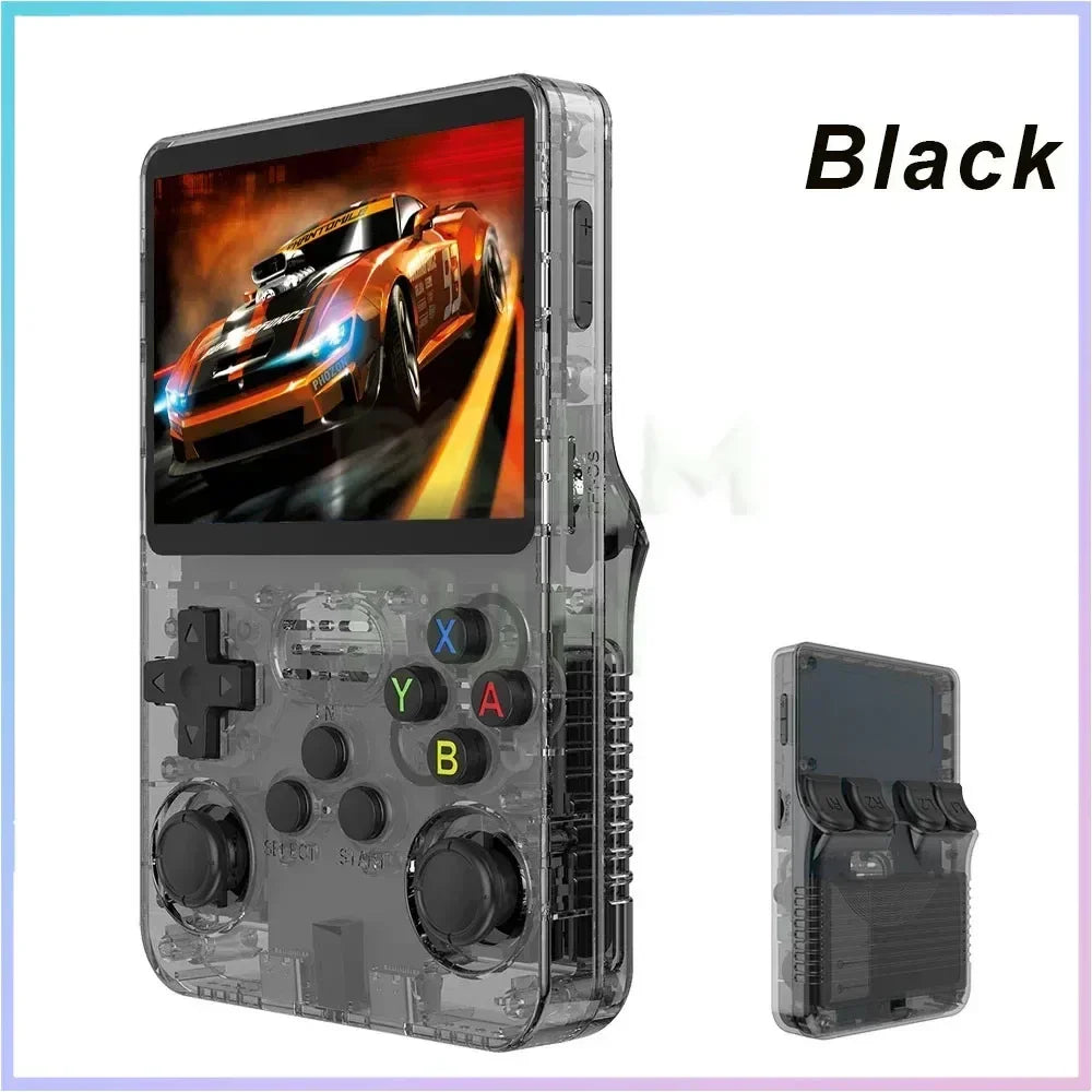 R36S Retro Handheld Game Console 3.5 Inch IPS Screen Linux System Portable Mini Video Player Classic Gaming Emulator 128G.