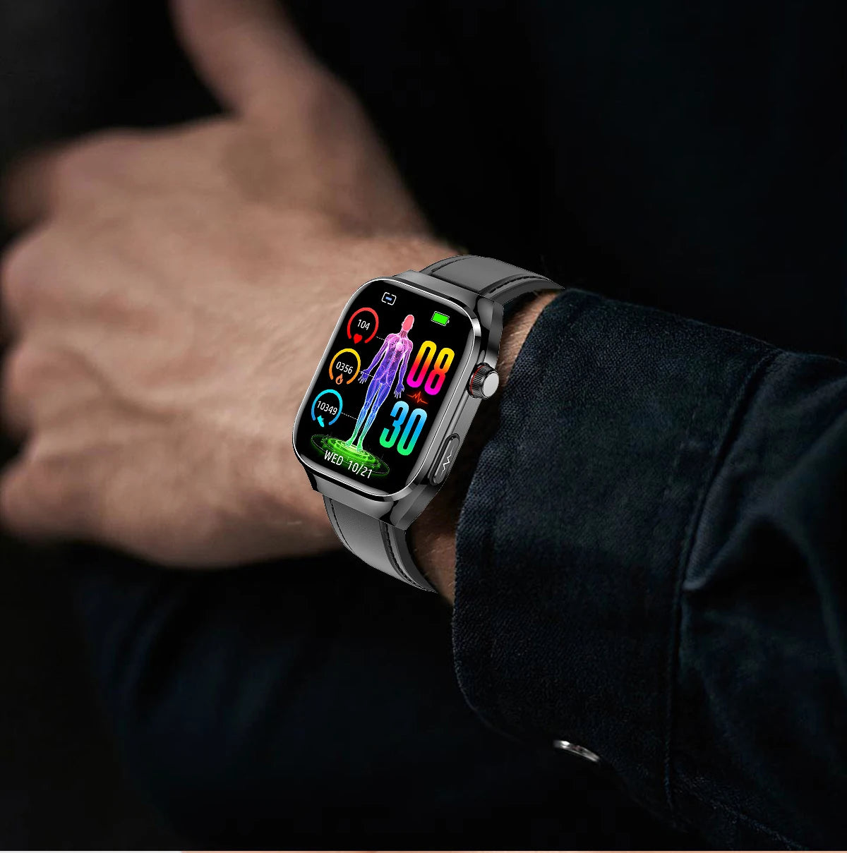 2025 New For XIAOMI Uric acid Blood lipids Smart Watch Men ECG+PPG Blood pressure Blood oxygen Bluetooth Call Health Smartwatchs