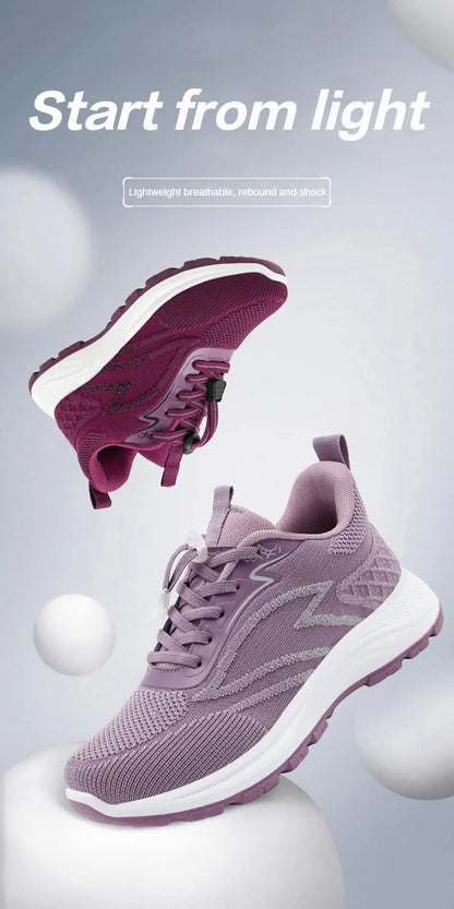 2025 Spring Women's Casual Sports Shoes Breathable and Comfortable Outdoor High Quality Single Shoes Trendy Women's Shoes.