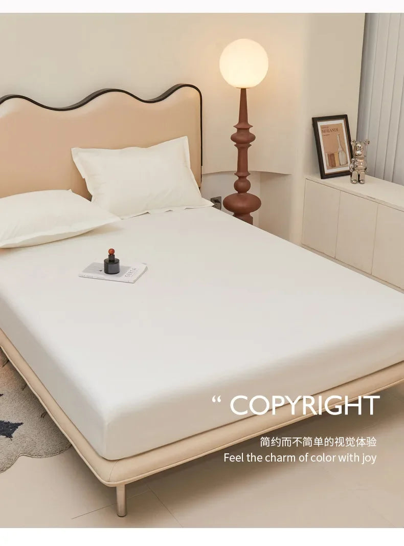 Waterproof bedsheet, bedspread, single piece urine proof and breathable mattress, dustproof cover, mat without pillowcase.