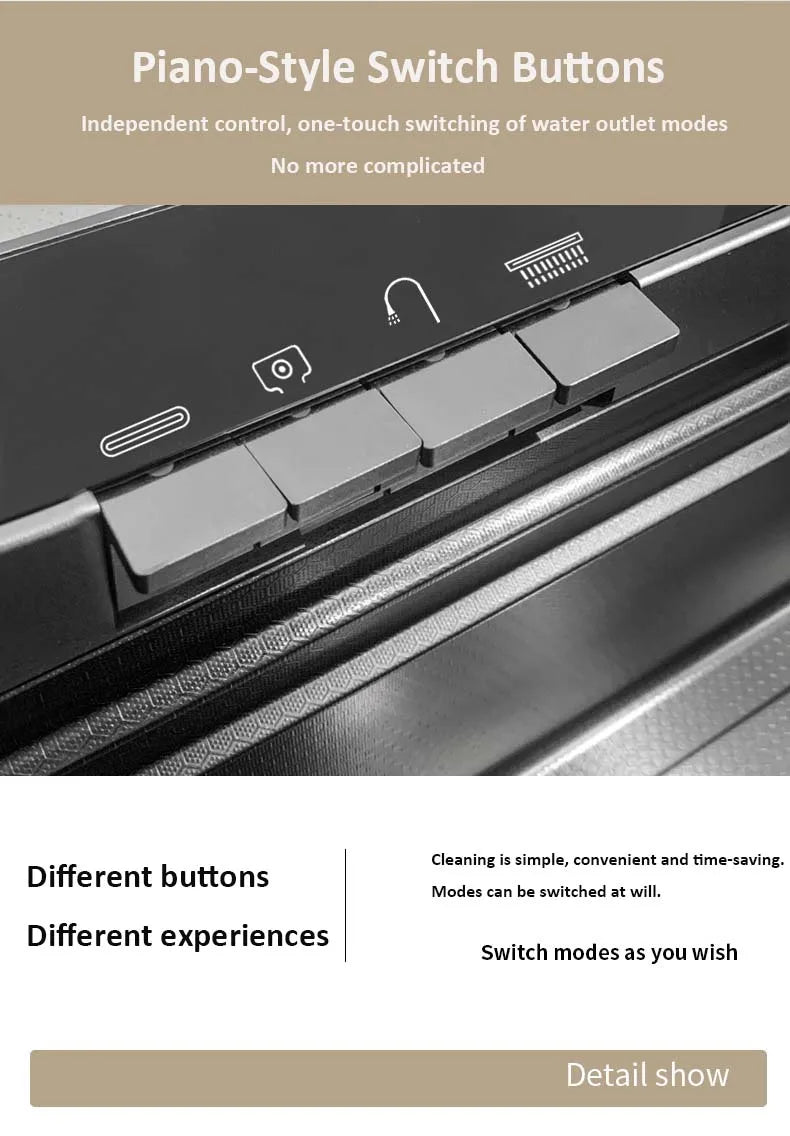 Wvier multifonction Whale Shaped Large Sink rubinetto cucina lavello cosas para casa waterfall kitchen-sink