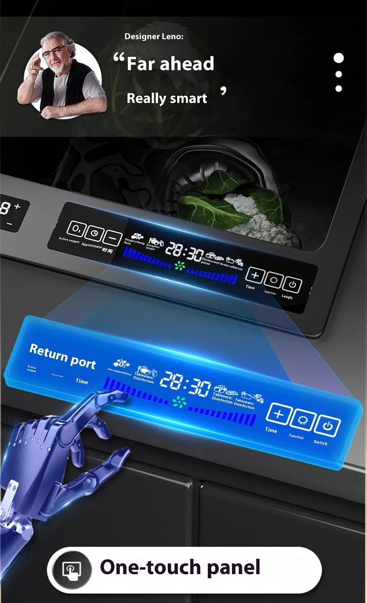 Water Catalyst Stainless Steel Kitchen Sink Multifunctional Smart Double slot Cleaning Ingredients Dishes Kitchen Sink