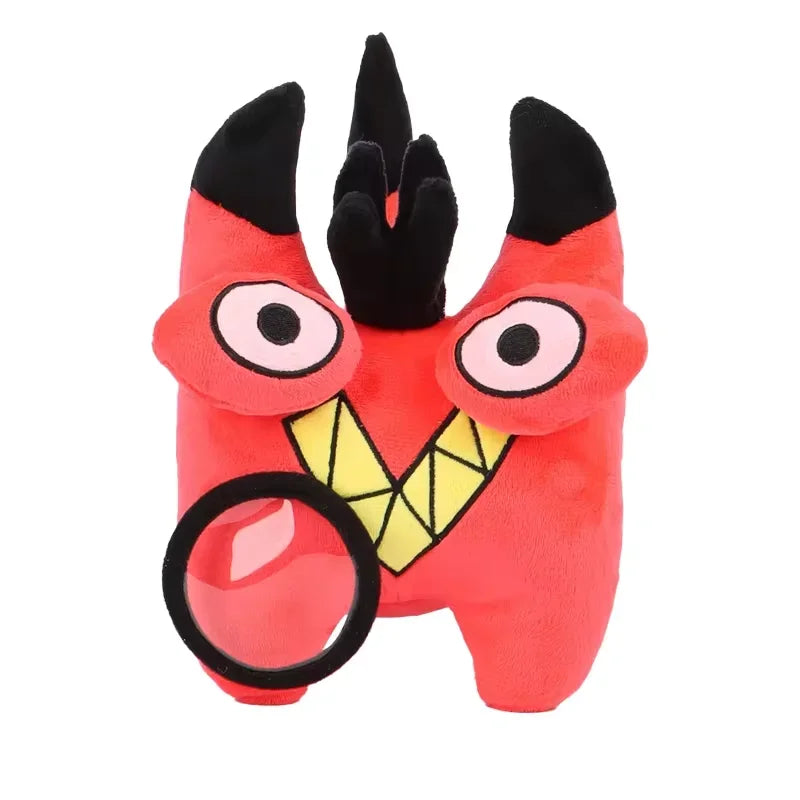 Hot Cat Plush Toy Funny Angel Dust Alastor TV Fans Collecting Gift Cute Cotton Stuffed Plush Doll Kids for Birthday Present.