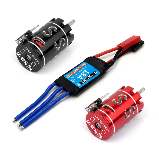 Mini 3500KV 1525 Brushless Motor and 2.0mm Banana plug for 1/24 1/28 RC Car WLtoys K989/k969 Kyosho MINI-Z Mr03 Pro Atomic DRZ.