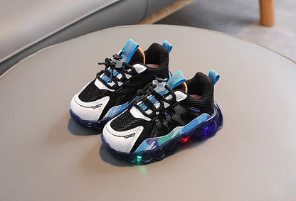 Kids Running Shoes Mesh Breathable Casual Sneakers for Children Lightweight Sport Shoes Boys Girl Non-Slip Outdoor.