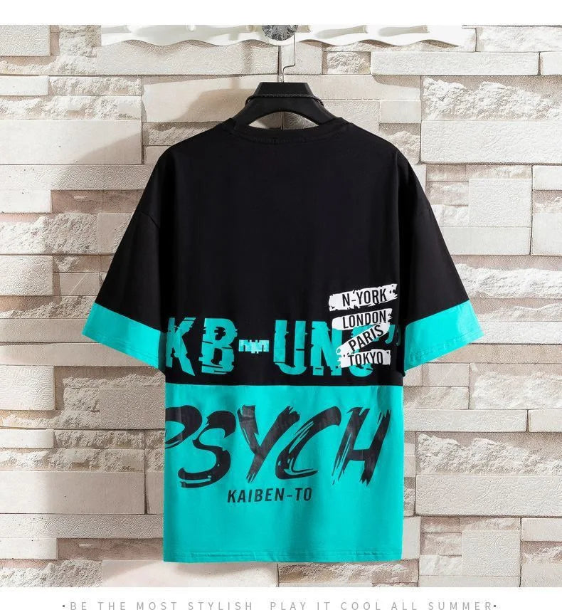 Summer Sets for Men Casual Comfortable and Breathable Short Sleeve Tshirt Shorts Outfit Stylish tracksuit men clothes for men.