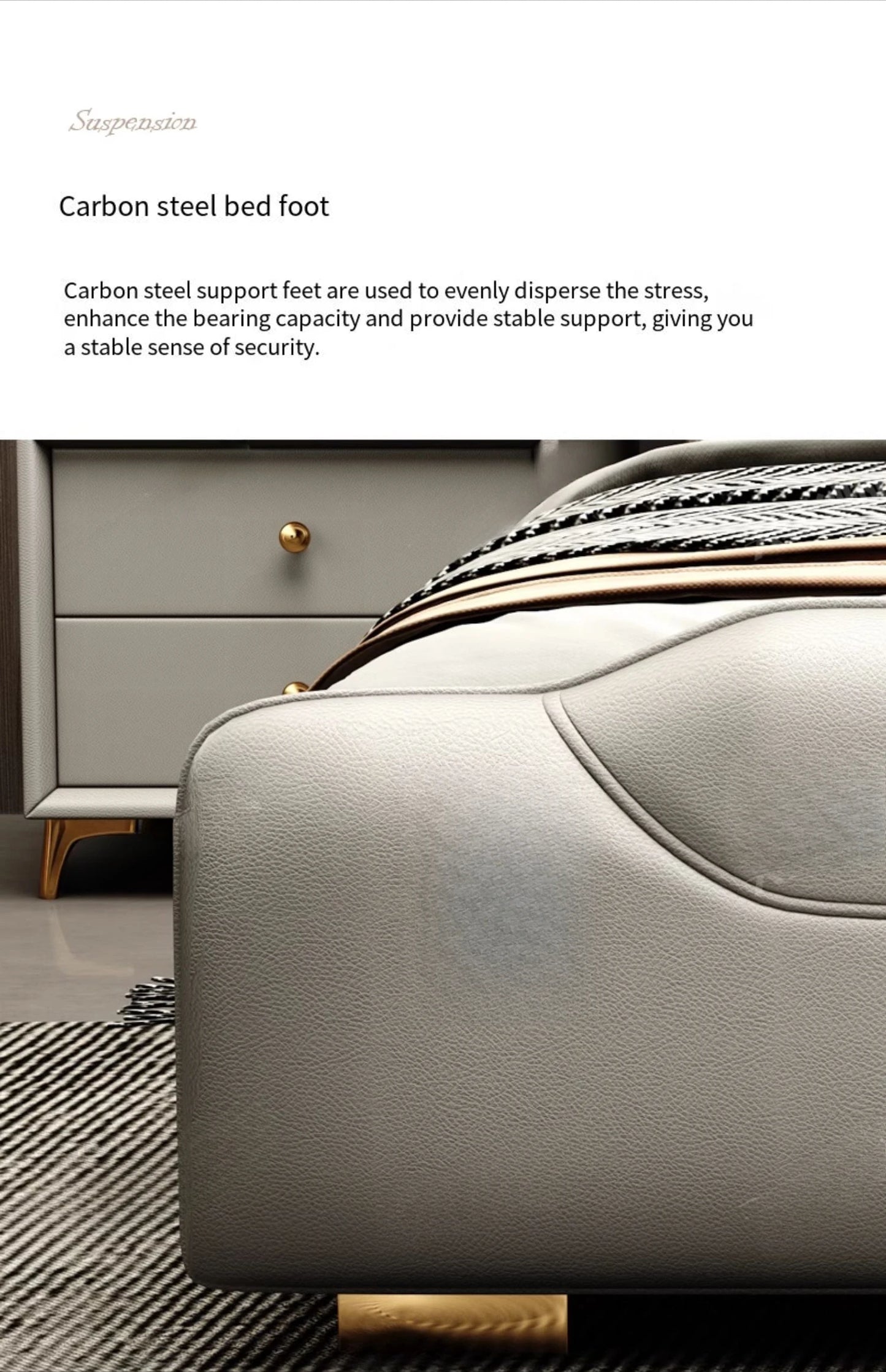 Doppel Full Size Bett rahmen Whitr großes modernes Design Kopfteil Bett Königin Schlafzimmer Luxus Muebles Para Dormitorio nordischen Möbel