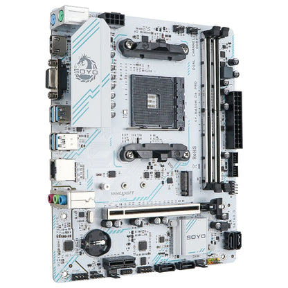 SOYO AMD B450M Game Motherboard DDR4 Memory AM4 Mainboard M.2 NVME Desktop Computer components Supports CPU AMD AM4 Ryzen1-5th.