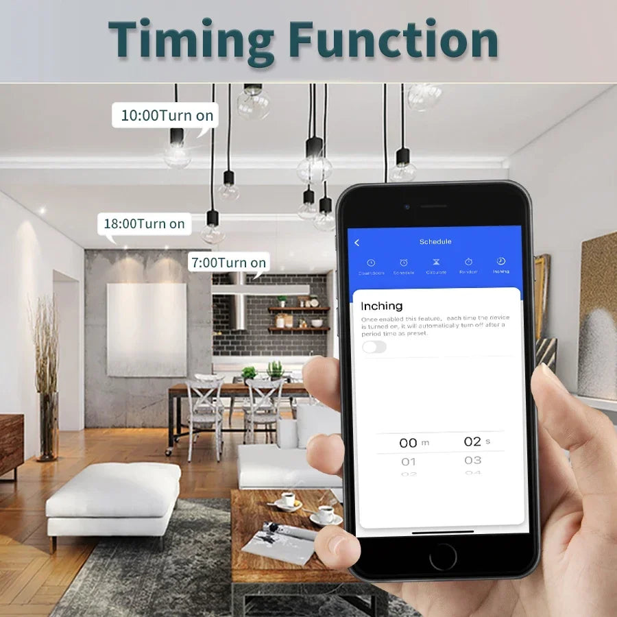 Tuya Smart WiFi Schalter Für LED Beleuchtung 1/2/3 Gang RF433MHz Drahtlose Panel Schalter Smart Leben APP Alexa google Home Voice Control.