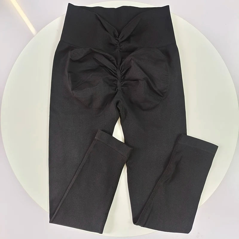 High-end Yoga Pants Women Fitness Leggings High elastic Sports Pants Push UP Tights Running Leggings Breathable Gym Leggings.