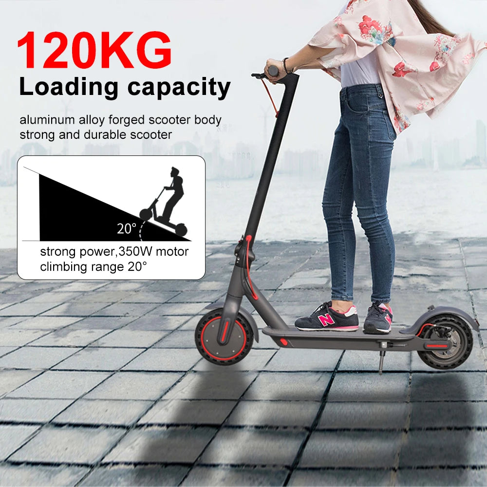 JUICEASE 365GO Adult Electric Scooter Max Speed 31km/h Max Range 20km For Xiaomi 350W Motor 36V with Smart APP Foldable EScooter.