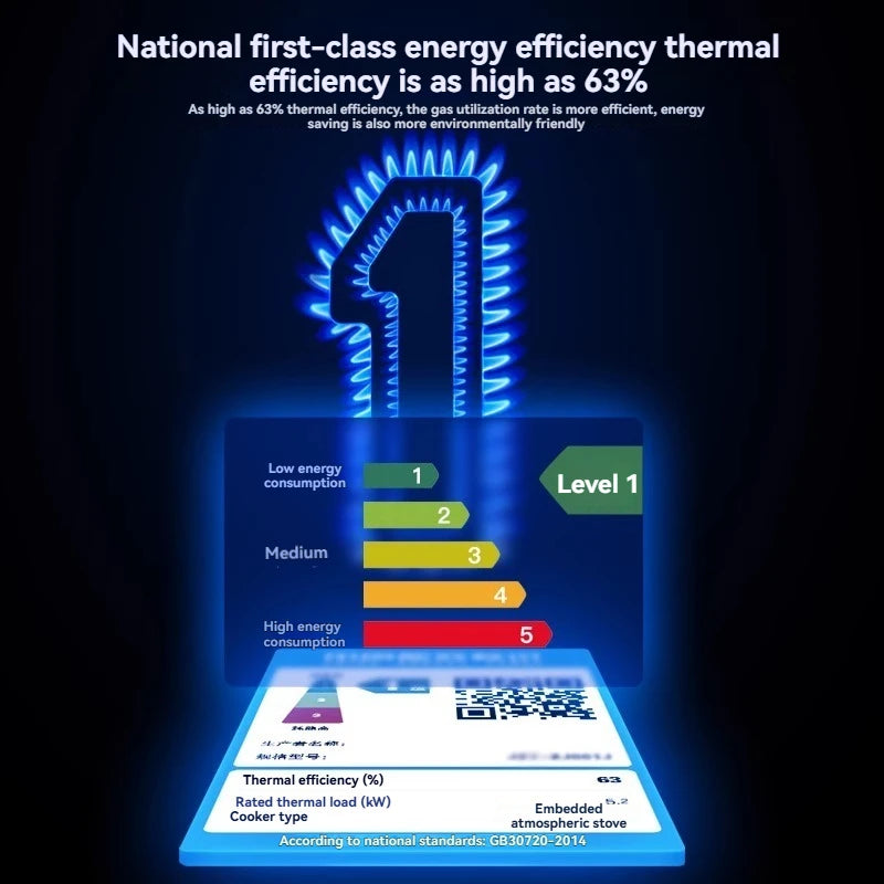 Natural Gas Cooking Stoves Embedded Liquefied Gas Cooking Stoves Household Double Stoves..