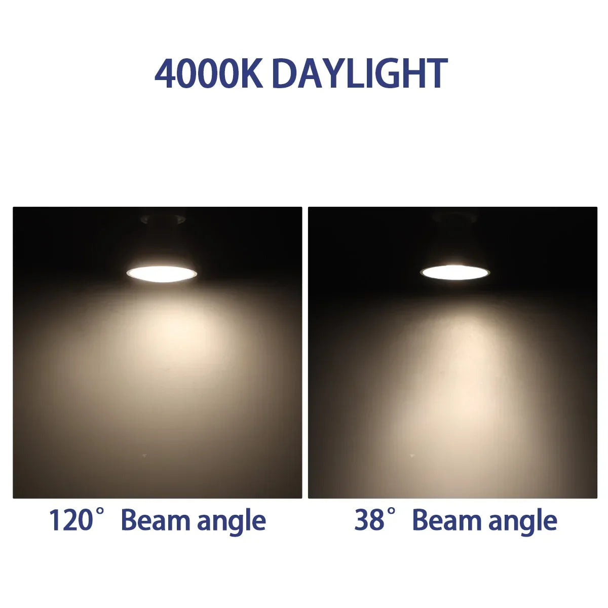 10er-Pack Focos Gu10 SpotlightLampara 220V LED-Glühbirne Großhandel 9W Weiß Warm 3000k 6000K geeignet für gewerbliche Gebäude zu Hause.