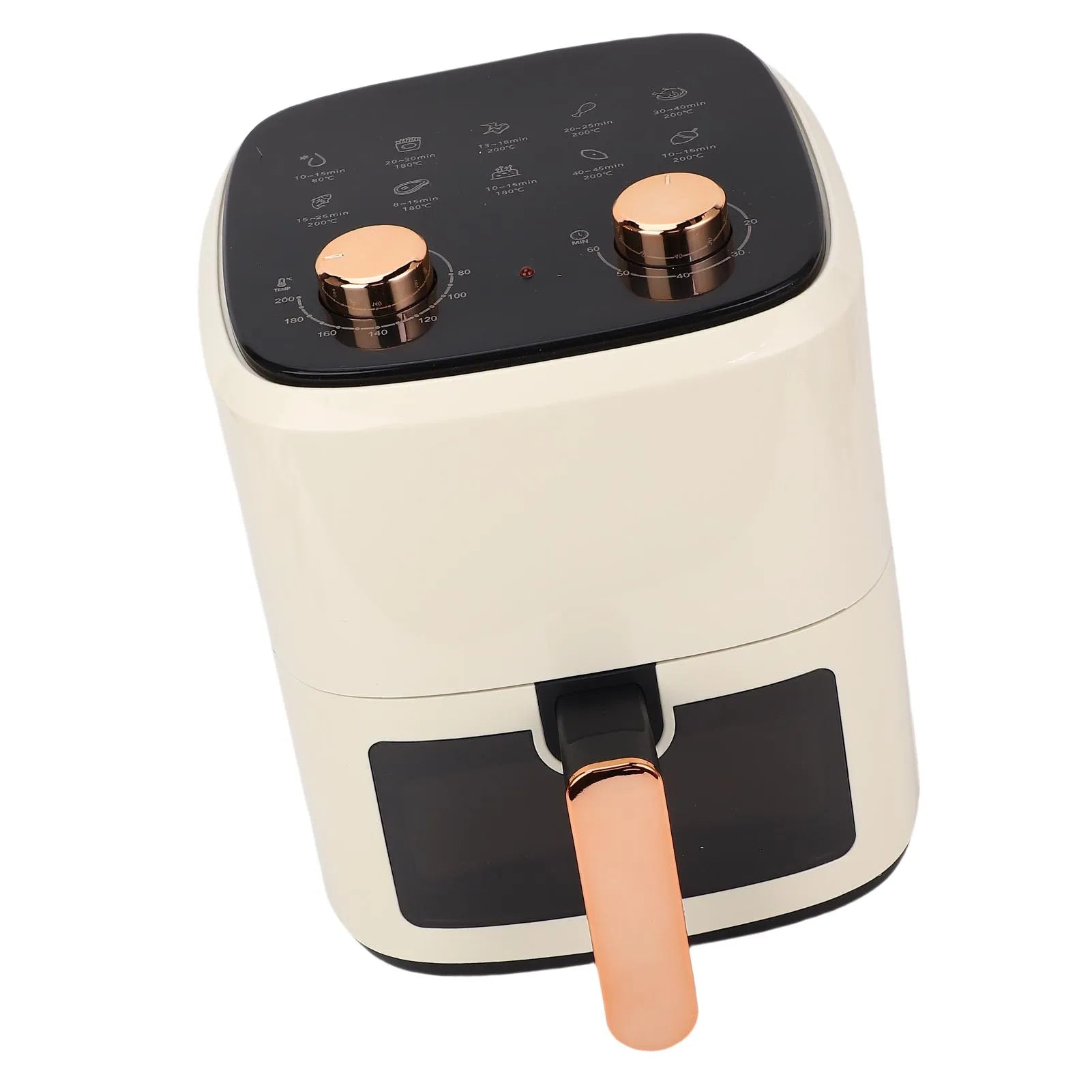 1350W Air Cooker 5.5L Large Capacity Full Automatic Multifunction Oilless Kitchen Fryer for Making Egg Tart Grilled Fish.