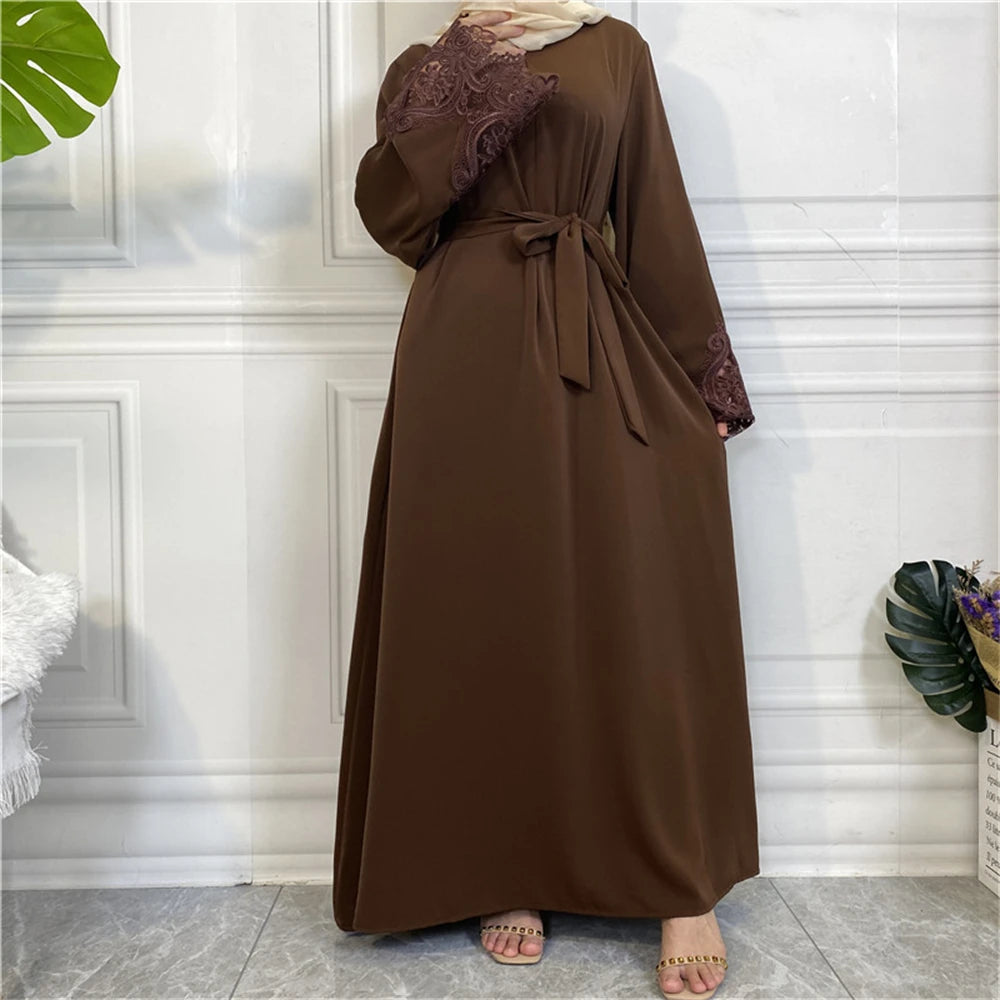 Ramadan Coffee Abaya Damen Dubai Islam Prayer Clothes Women Muslim Modest Dresses Kebaya Kaftan Robe Vestidos Musulmanes Femme.