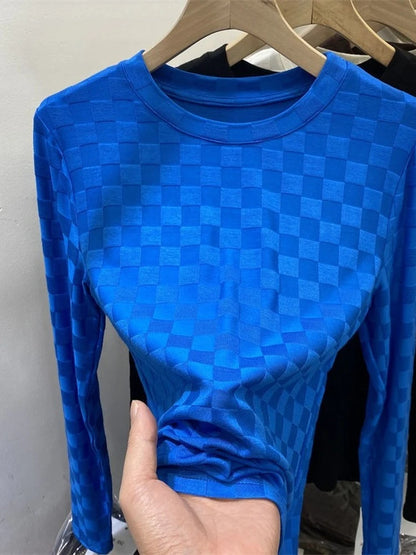 Winter Frauen Pullover T Shirt Frauen Oversize T-Shirt Frau Kleidung Weibliche T Tops Pullover Langarm Rohr Gestrickte T-shirt Top