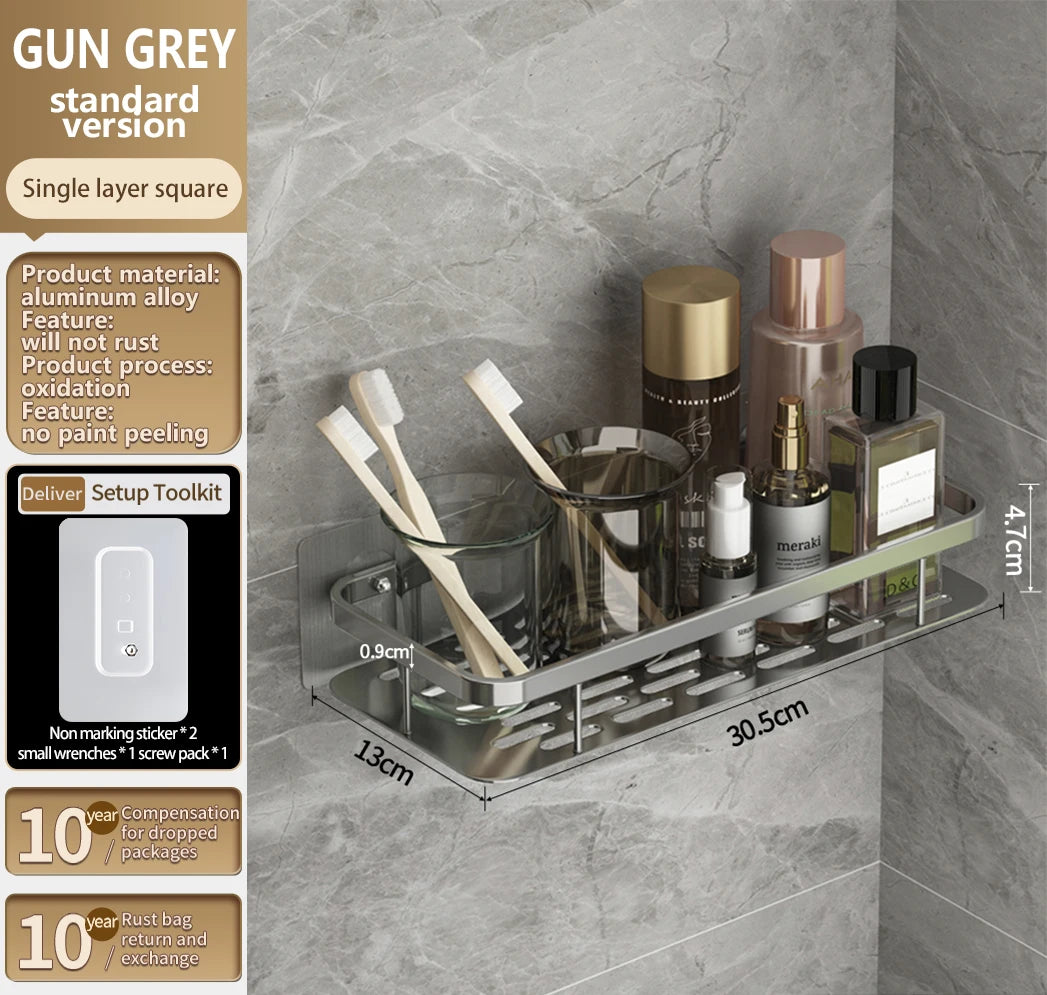 Yun jie ya Free Punch Bad Lager regal Kleiderbügel WC Eck regal Veranstalter Wand Dusch regal Wohn accessoires