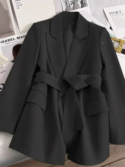 Blazer für Damen, Frühling und Herbst, neu in der Oberbekleidung, Bürodame, modische Blazer, lockere Passform, Damenbekleidung, Mäntel, Damenjacke