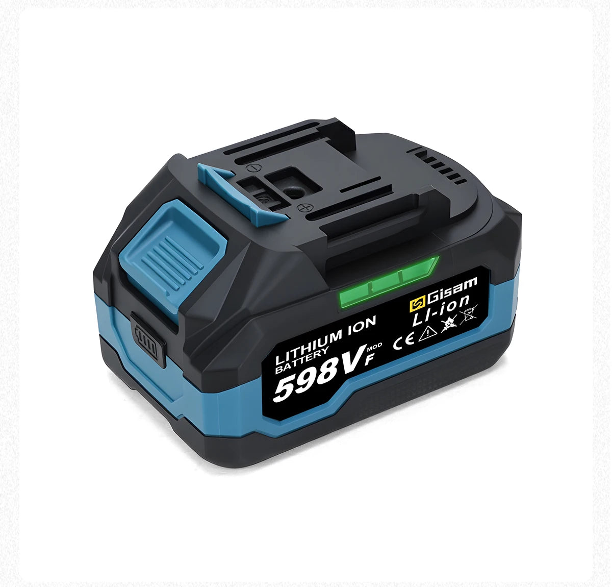 GΣ 4,0 Ah 4,5 Ah wiederaufladbarer Lithium-Ionen-Akku für Akku-Schleif-/Bürstenlosen Schraubenschlüssel/Schraubendreher für 18-V-Akkus von Makita