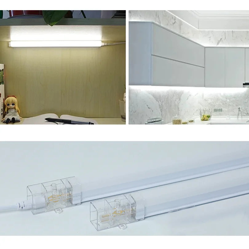 T5 T8 Led Tube Light 220V 110V Wall Lamp Bulb Light 10W  lampa For Home Indoor Kitchen Lighting Garage Light Ceiling Lighting.