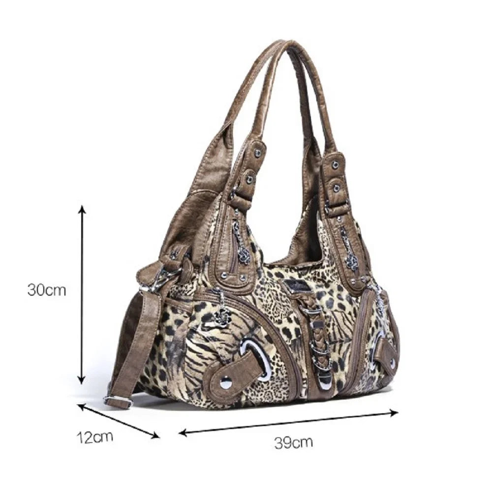 Women Handbags Fashion Shoulder Bag Large Tote Top-handle Shopping Pack Multifunctional Satchel Lady Hobos  Big Purse.