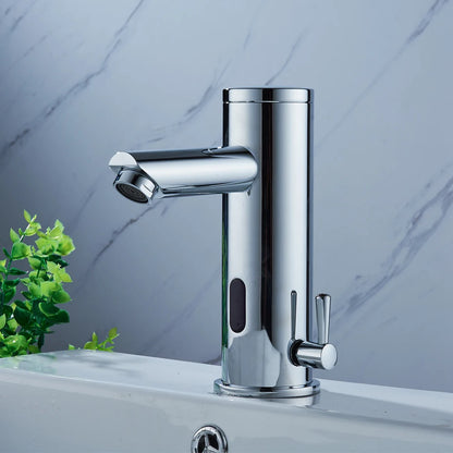 Infrared Bathroom Tap Bathroom Single Lever Faucets non-contact sink faucet Automatic Hand Basin Faucets