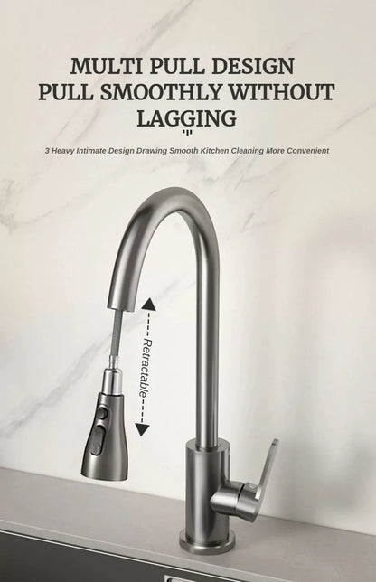 GEGVE New Mini 38cm Kitchen Faucet Removable Kitchen Sink Faucet Tap Tap Mixer Manual Israel Kitchen Tap Adapted To Israel Brass