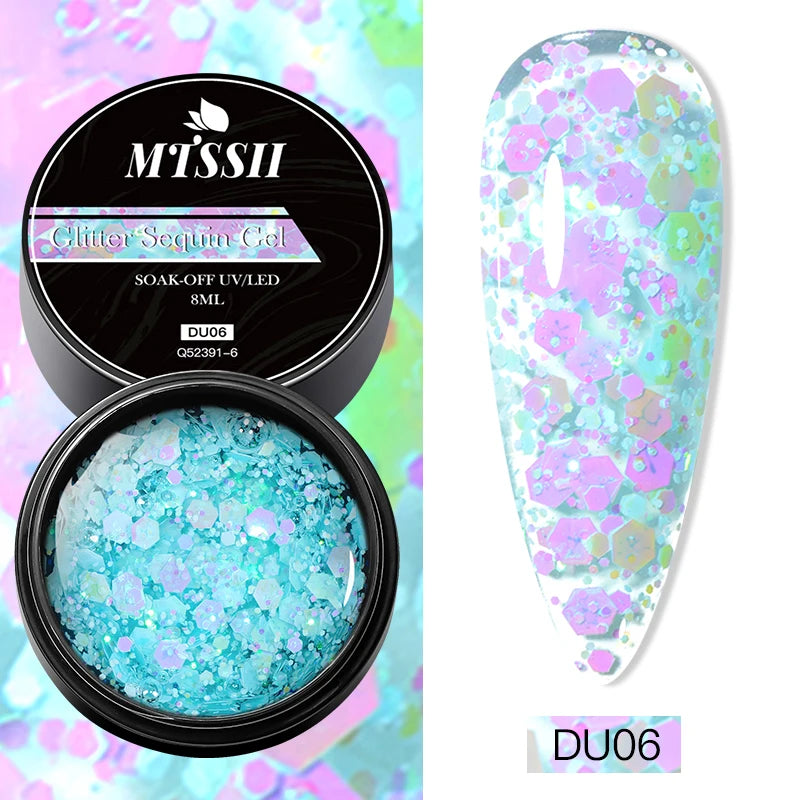 Mtssii 8ML Quick Extension Nail Gel Vernis Nude Milk White Gel Nail Polish UV Semi Permanent Nails Art For Manicure Tools