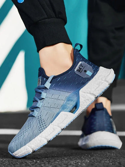 New Fashion Runnning Sport Shoes Men Sneakers Lightweight Breathable Mesh Comfortable Men's Casual Shoes Outdoor Jogging Zapatos